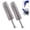 Gray, variant on 2PCS Fan Cleaning Brush Bendable Cobweb Duster, 2026 Fan Cleaner Brush Reusable Bendable Microfiber Head, Dust Remover Washable for Electric Fans Air Conditioning, Home Car Vents, Curtain - Gray
