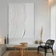 thumbnail image 1 of Pinturas de líneas blancas abstractas pintadas a mano, sobre lienzo, decoración de dormitorio grande, sin marco, gran oferta, contemporáneo, envío gratis, 1 of 4
