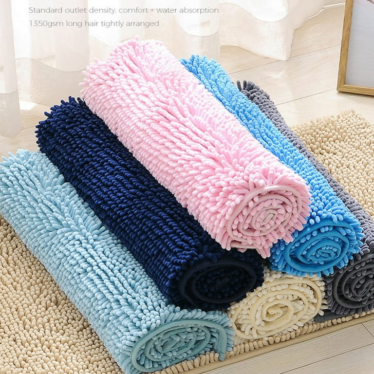 Hotel Bathroom Use Kitchen Living Room Water Absorb Noise Absorb Soft  Cotton Floor Mat Carpet - China Door Mat and Bath Mat price
