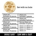thumbnail image 2 of Mrs and Mrs Heart and Arrow Wedding Wood Mini Charms Shapes DIY Craft Jewelry - No Hole - 30mm (6pcs), 2 of 7
