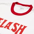 thumbnail image 4 of Flash Logo Red Ringer T-Shirt Superhero Halloween Costume Cosplay Tee, 4 of 7