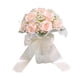 thumbnail image 3 of Bouquet de Boda para Novia, Ramo de Nupcial, Flores de Seda Artificiales, Celebrando Flores para Fiesta, Ducha de Novia Rosa, 3 of 8