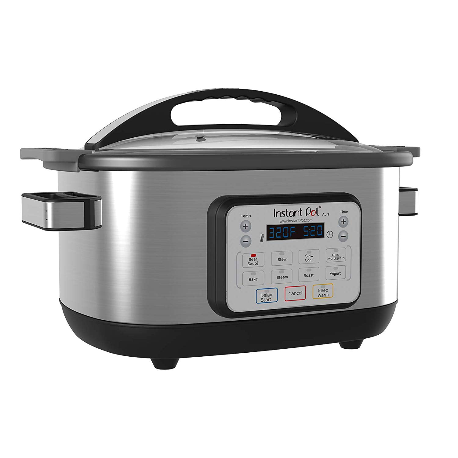 Instant Pot Aura Multi-Use Programmable Slow Cooker, 6 Quart, No Pressure  Cooking Functionality 