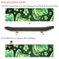 thumbnail image 2 of Saint Patrick's Day Skateboard Stickers Pack of Two Emery PVC 8.8x32.6in/22.4x83 cm Accessories, 2 of 5