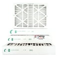 thumbnail image 2 of Glasfloss Air Filter 16x25x4 - 4" MERV 13 - (Pack of 2) - AC or HVAC Pleated Air Filter - Furnace Air Filter - for Home or Office - Made In The USA., 2 of 3