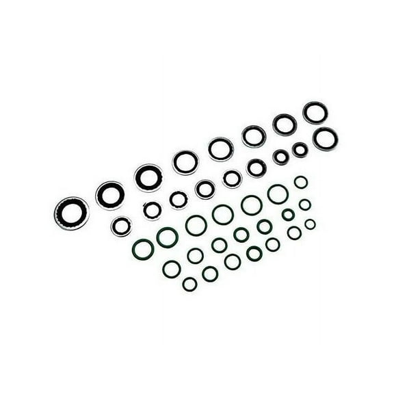 A/C System O-Ring and Gasket Kit - Compatible with 2002 - 2006 Chevy Trailblazer EXT 2003 2004 2005