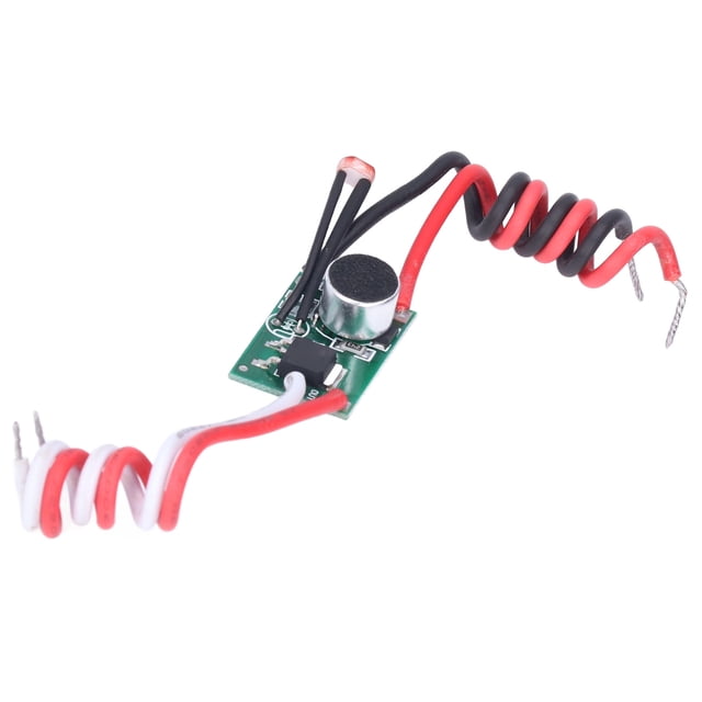 Placa de circuito de carga solar, módulo de sensor de sonido de luz de control de sonido solar Módulo de sensor de luz de control de sonido Ultra sensible