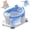 Blue, variant on Non-Slip Baby Bath Seat for Ages 6 Months, with Suction Cups & Soft Cushion