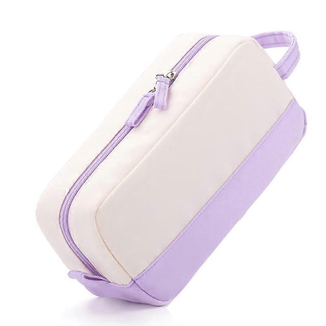 -Estuche para lápices con asa, estuche suave para bolígrafos, organizador de útiles escolares para adolescentes, niñas y adultos-