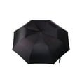 thumbnail image 4 of Totes Recycled Canopy Vented Auto Open Golf Umbrella with Sunguard, Black, 4 of 5