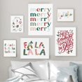 thumbnail image 4 of Pintura en lienzo para decoración navideña, imagen impresa con citas de feliz día festivo, póster de fiesta de Feliz Navidad, arte de pared para habitación, 4 of 4