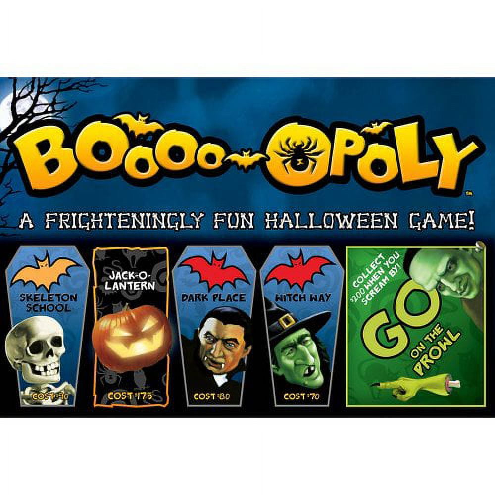 Late for the Sky Boo-Opoly Board Game