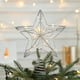 thumbnail image 1 of Decoraciones navideñas, decoración de estrella para la copa del árbol de Navidad, iluminación, decoración navideña, estrella superior tridimensional, estrella de cinco puntas hueca, decoraciones para, 1 of 6