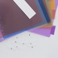thumbnail image 5 of BAZIC Binder Dividers 8 Insertable Color Index Tabs 11 Hole (8/Pack), 24-Packs, 5 of 7