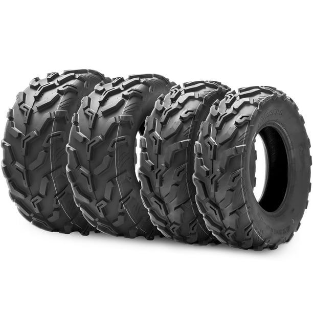 Set of 4 HALBERD ATV/UTV Tires 25x812 Front & 25x1012 Rear Tires 6PR