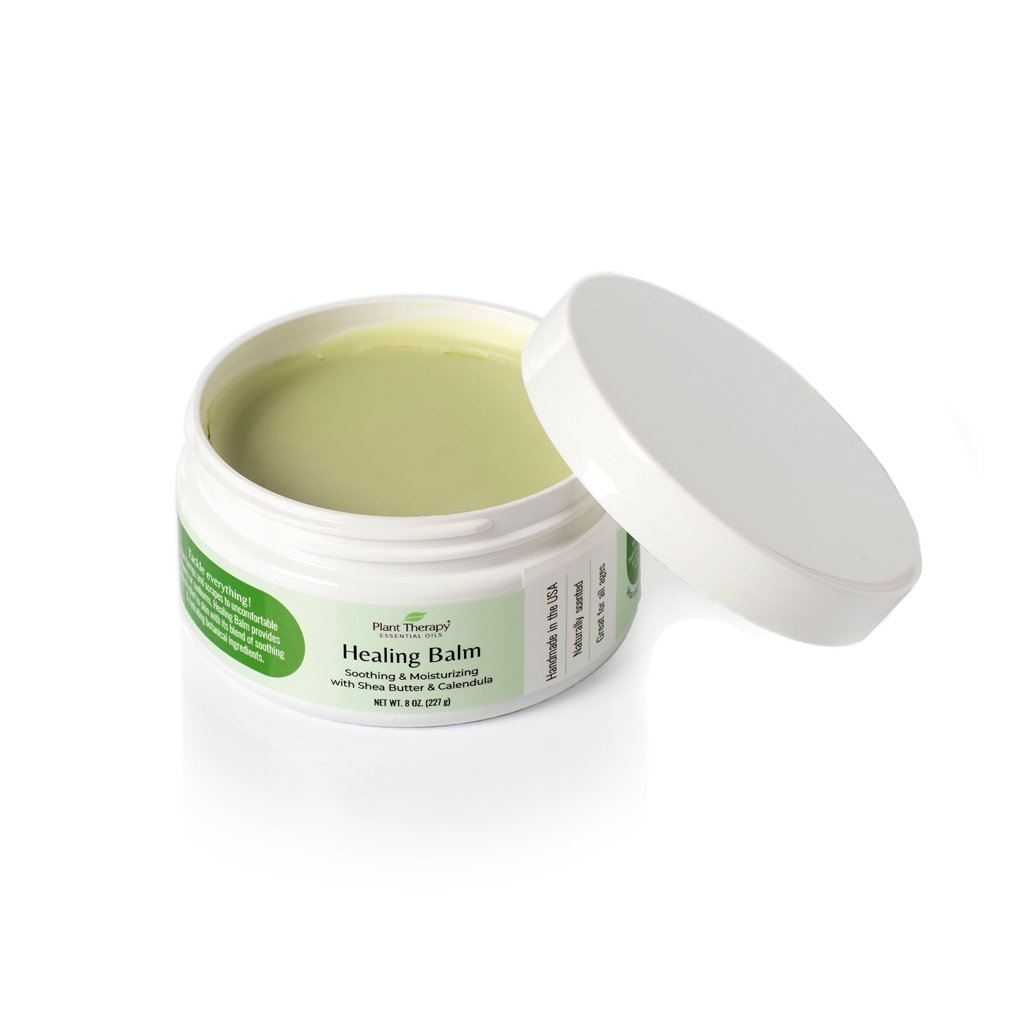 Plant Therapy Healing Balm 8 oz 100% Pure & Natural, Nutrient-Rich Botanical Formula, Soothing Ingredients: Shea Butter, Tamanu Oil, and Calendula Extract