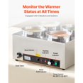 thumbnail image 4 of Dranite Commercial-Grade 4-Pot Soup Warmer Station Four 6.34Qt (6L) Insulated Soup Kettles with Adjustable Warming Plates, Ideal for Buffets, Catering, and Restaurants, 4 of 6