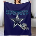 thumbnail image 4 of Football Cowboys Blanket for Bed Throw Blanket for Women, Men Super Soft Plush Blanket Throw, Print Blanket, 4 of 5