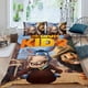 thumbnail image 2 of El Niño León 2 Conjunto de sábanas temático, trío de piezas, cómodo y amigable con la piel, diseño único, regalo de decoración para el hogar para familiares, amigos y fans,135cm *200cm, 2 of 6