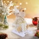 thumbnail image 3 of Christmas Sleigh Santa Claus Snowman And Reindeer Figurines Festive Decorative Pieces, 3 of 5