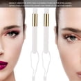 thumbnail image 2 of YAHHU 2pcs Eyelash Cleaning Brush Soft Hair False Eyelash Extension Cleansing Brush Tool for Home and Salon (White, 4.72 inches / 12 cm)[cite: 1], 2 of 9