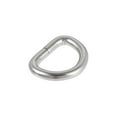 thumbnail image 2 of Metal D Ring 0.51"(13mm) D-Rings Buckle for Hardware Bags Belts Craft DIY Accessories Silver Tone, 50pcs, 2 of 5