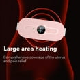 thumbnail image 7 of BN-LINK Heating Pad for Period Cramps, Portable Cordless, 6 Heat Levels and 6 Massage Modes, Waist or Belly Heating Pad for Women and Girl(Pink), 7 of 7