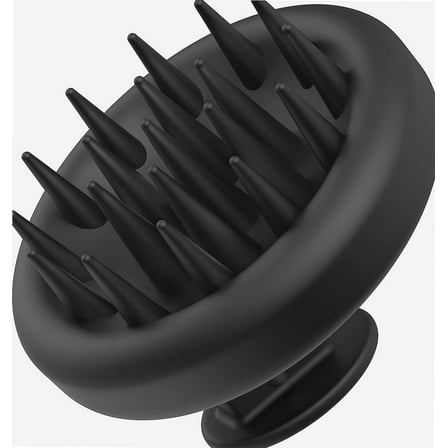 Scalp Massager Shampoo Brush, Soft Silicone Hair Scrubber for Washing Hair, Wet and Dry Hair Scalp Care Brush, Shower Brush Scalp Scrubber Exfoliator with Bristles for Dandruff Removal, Hair Growth