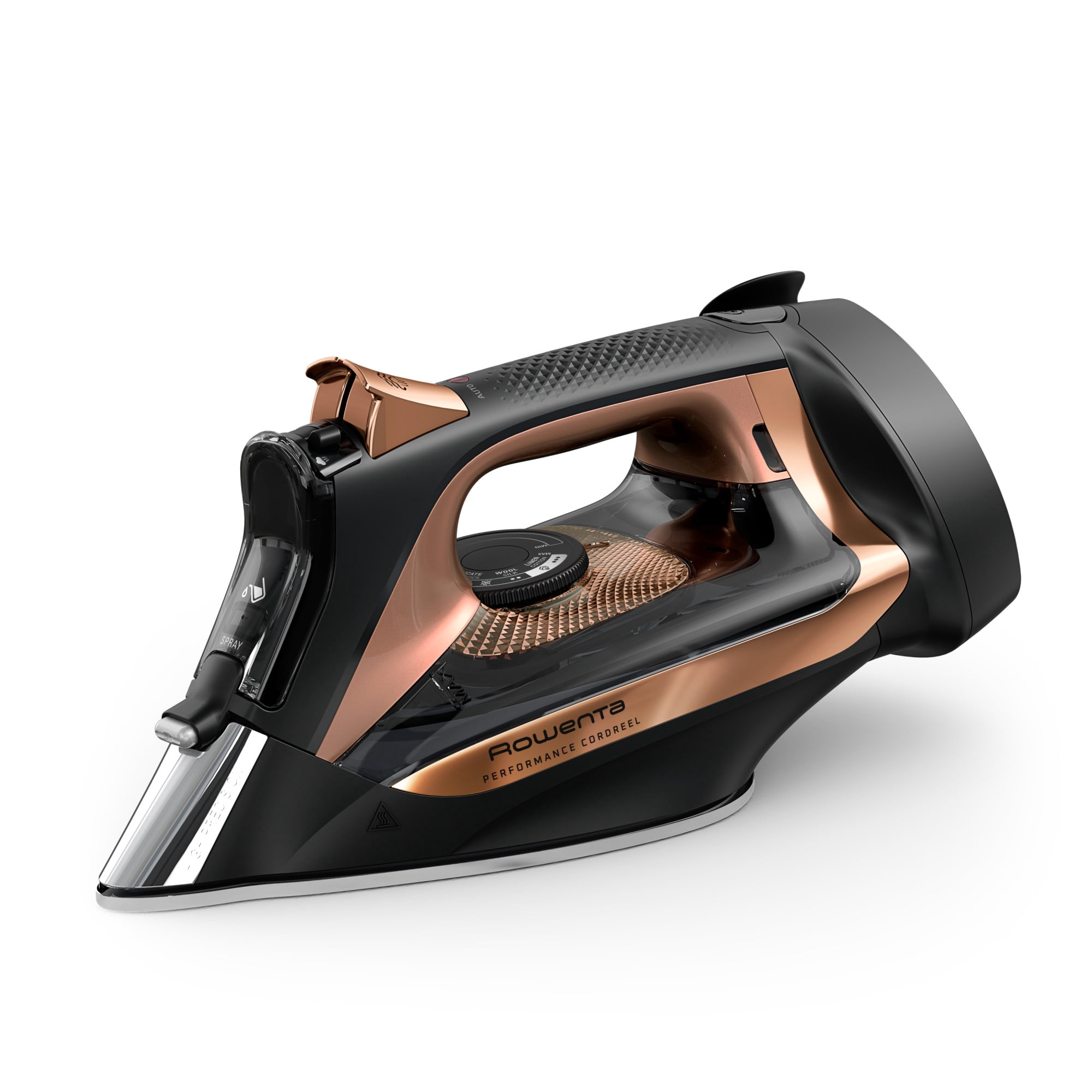 (2 pack) Performance Cordreel Steam Iron, Powerful Steam & Retractable Cord