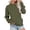 *Army Green, variant on ClodeEU Women's Mock Neck Drop Shoulder Long Sleeve Sweatshirt,Casual Loose Basic Pullover Top Army Green,Women's Plus L