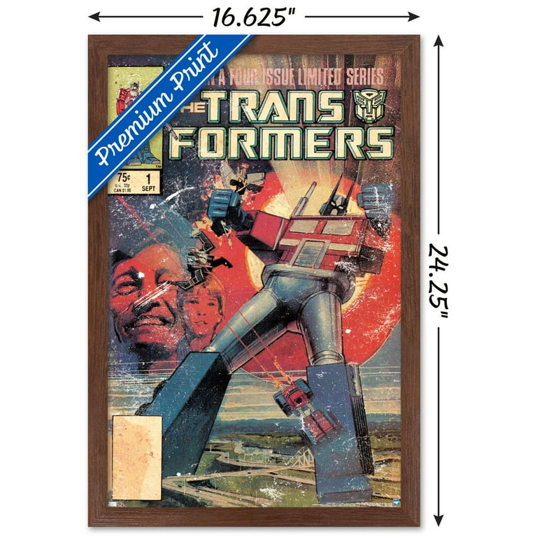 Hasbro Transformers - 1984 Comic Cover #1 Wall Poster, 14.725
