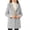 Gray, variant on RYRJJ Kid Girls Single Breasted Trench Coat Winter Warm Long Peacoat Long Sleeve Hooded Jacket Outwear with Pockets