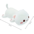 thumbnail image 3 of Almohada de Felpa, Lindo cojín de muñeca de Gato, Almohada de sofá Cama para Dormir, Regalo para bebés, niñas, niños, cumpleaños, Blanco1 ER, 3 of 5