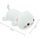 thumbnail image 3 of Almohada de Felpa, Lindo cojín de muñeca de Gato, Almohada de sofá Cama para Dormir, Regalo para bebés, niñas, niños, cumpleaños, Blanco1, 3 of 5