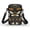 Bee Floral Pattern, variant on POLERO American Flag Fireworks Pattern Multi-Purpose Crossbody Bag for Casual Outings Travel, Portable Adjustable Shoulder Strap Small Crossbody Purse