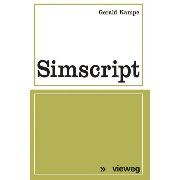 Simscript, (Paperback)