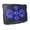 Black and Blue, variant on ENHANCE Cryogen 2 Laptop Cooling Pad with 5 Fans, RGB Lighting, and Dual USB Ports, Black with Red LED, ENGXC20100RDWS