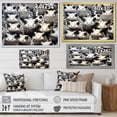 thumbnail image 4 of Designart "Monochrome Pop Art Frogs I" Frogs & Toads Floater Framed Wall Art Living Room, 4 of 5