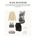 thumbnail image 3 of Yawrut Maternity Tank Tops Sleeveless Ruched Basic Tops Maternity Shirt Vest Mama Clothes, 3 of 6