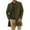 Army Green, variant on WTOBBY Men's Wool Blend Trench Coat, Notched Collar Single-Breasted Overcoat for Business Casual Winter Wear with Pockets, Slim Fit and Mid-Length for Formal Occasions,Army Green L