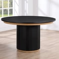 thumbnail image 6 of Steve Silver Magnolia Black 5PC Round Dining Set, 6 of 9