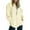 Beige, variant on Plus Size Coat, Women's Fall Jacket Oversized Pocket Sweatshirt Casual Drawstring Clothing Zipper Track Jacket Solid Color Long Sleeve Hooded Top Red 3Xl