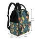 thumbnail image 2 of Fotbe Blue Floral Mochila Maternidad - Lona de Sarga Impermeable, Mochila de Pañales de Gran Capacidad con Múltiples Bolsillos y Correas Ajustables, 2 of 6