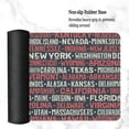 thumbnail image 2 of Gaming Mouse Pad,Desk Mat Extended Large America Flag with States Name Mouse Pad Mat with Non-Slip Base Stitched Edges Mousepad for Computer,Office,Keyboard and Laptop 31.5''''×15.7''''×0.12'''', 2 of 5
