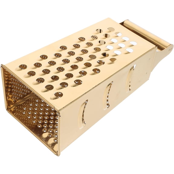 Stainless Steel 4-Sides Box Grater Vegetable Fruit Slicer Cutter Kitchen Tool for Prep