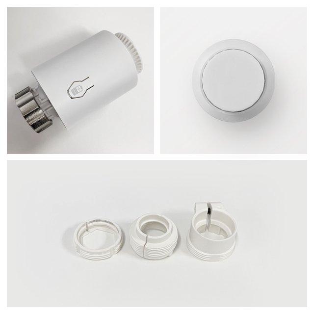 Válvula ZigBee Válvula termostática inteligente Control de voz Radiador Actuador Termostato Hugtrwg Para estrenar