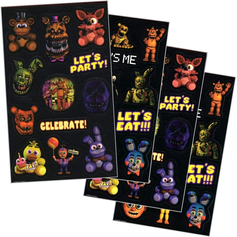 Five Nights At Freddy's Standard Sticker - 4 sheet 