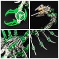 thumbnail image 3 of Puzle metálico 3D Scorpion King Green Steel Warcraft Collection, 3 of 7