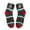 Black, variant on Festive Holiday Socks with Christmas Tree Snowflake Snowman Bow Novelty Colorful Patterns Cute Design Dress Crew for Men Women Xmas Party