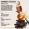 thumbnail image 3 of Pacifica Amber Cocoa Eau de Parfum – Warm Spiced Gourmand Perfume with Cinnamon, Coffee, Vanilla & Sandalwood, Long Lasting, Clean Mood Perfume, Paraben-Free, Vegan and Cruelty-Free, 1 fl oz, 3 of 15